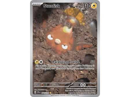 Stunfisk (Illustration Rare) – SV8 Surging Sparks | Carta POKEMON en México