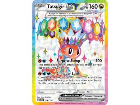 Tatsugiri ex (Full Art) – SV8 Surging Sparks | Carta POKEMON en México