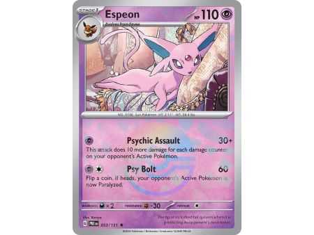Espeon (Poke Ball Pattern) – SV8.5 Prismatic Evolutions | Carta POKEMON en México