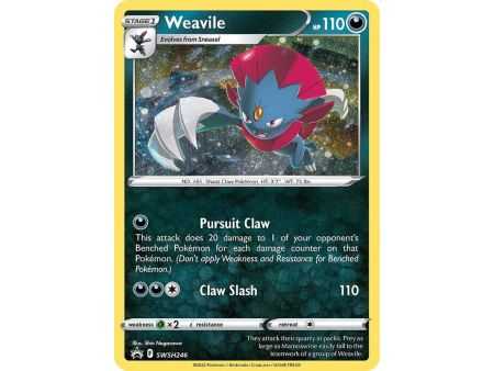 Weavile - SWSH246 (PR)