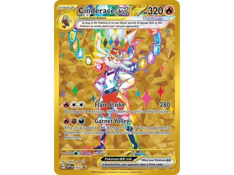 Cinderace ex - SVP163 (PR)