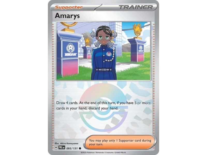 Amarys (Poke Ball Pattern) – SV8.5 Prismatic Evolutions | Carta POKEMON en México