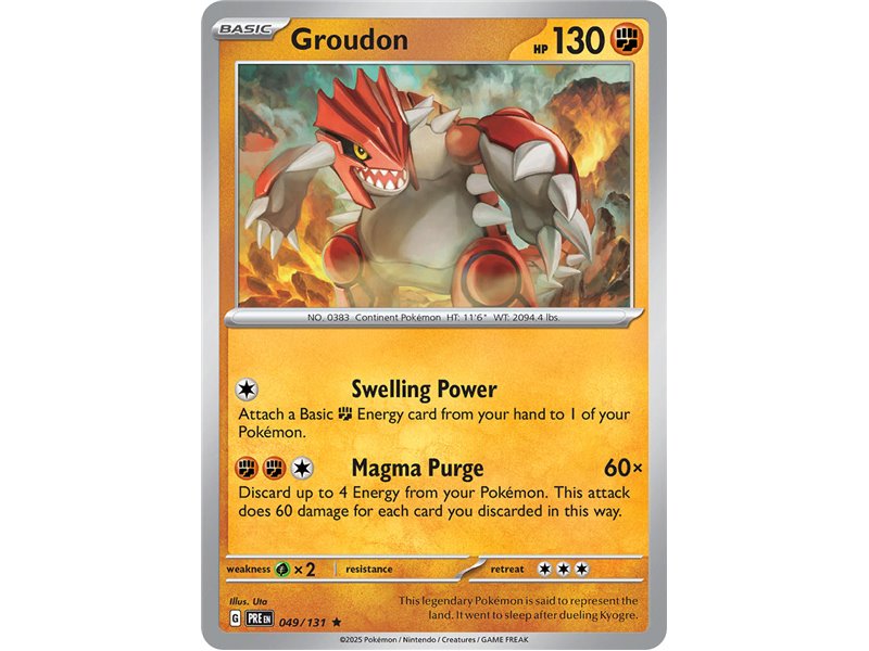Groudon (Master Ball Pattern)