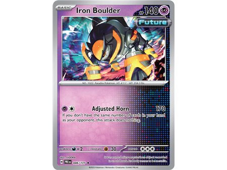 Iron Boulder (Master Ball Pattern)
