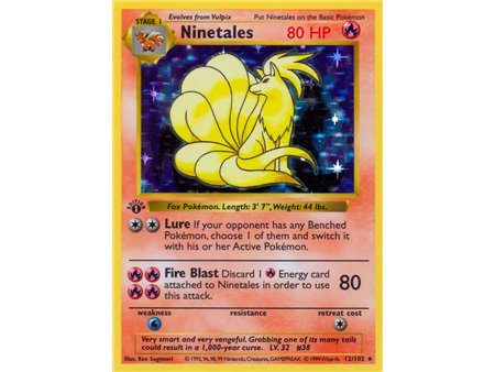 Ninetales (Rare Holofoil)
