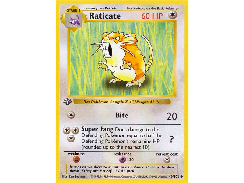 Raticate (Uncommon)