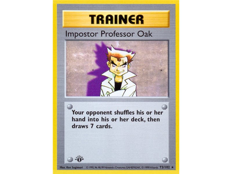 Impostor Professor Oak (Rare)