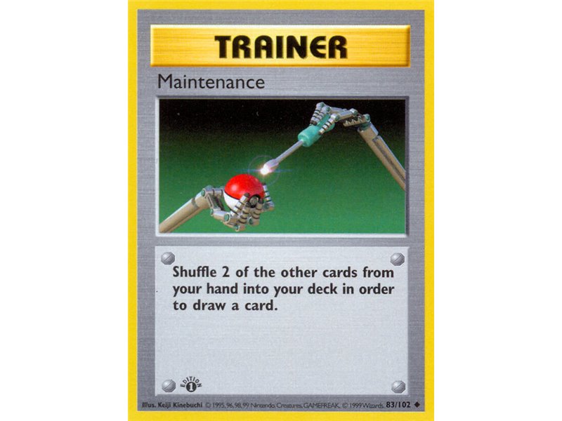 Maintenance (Uncommon)