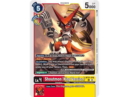 Shoutmon (King Version) (Uncommon)