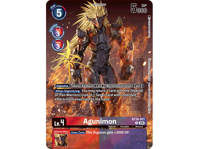 Agunimon (Rare Pull)