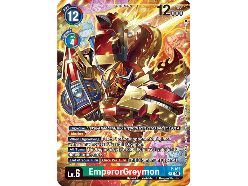 EmperorGreymon (Illustration Celebration Pack)