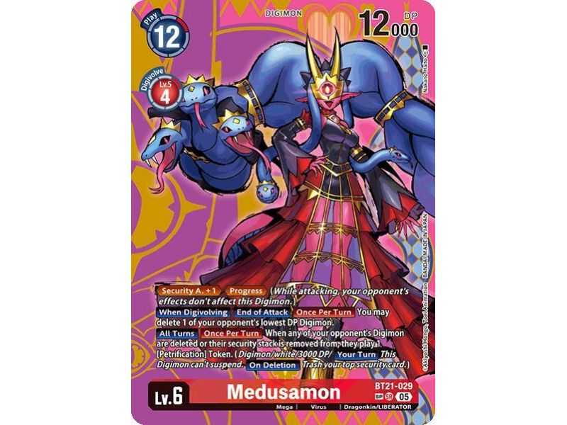 Medusamon (SP) – BT21 World Convergence | Carta DIGIMON en México