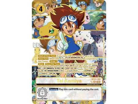 Tai Kamiya (Rare Pull) – BT21 World Convergence | Carta DIGIMON en México