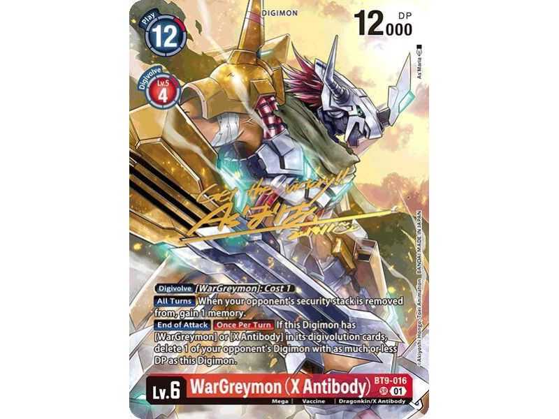 WarGreymon (X Antibody) (RarePull) – BT21 World Convergence | Carta DIGIMON en México