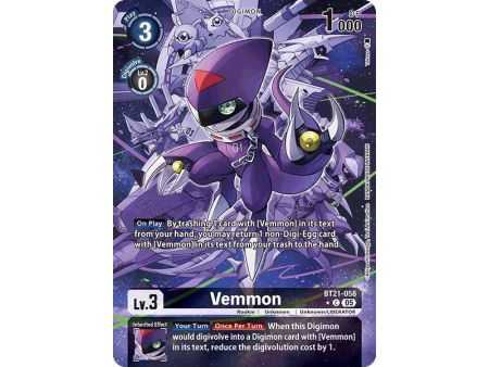 Vemmon (Alternate Art) – BT21 World Convergence | Carta DIGIMON en México