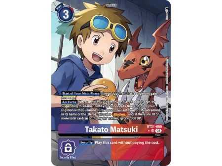 Takato Matsuki (Alternate Art) – BT21 World Convergence | Carta DIGIMON en México