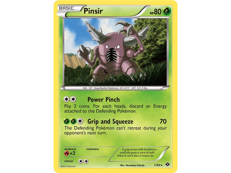 Pinsir (Rare/Reverse Holofoil)