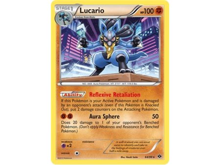 Lucario (Rare/Reverse Holofoil)