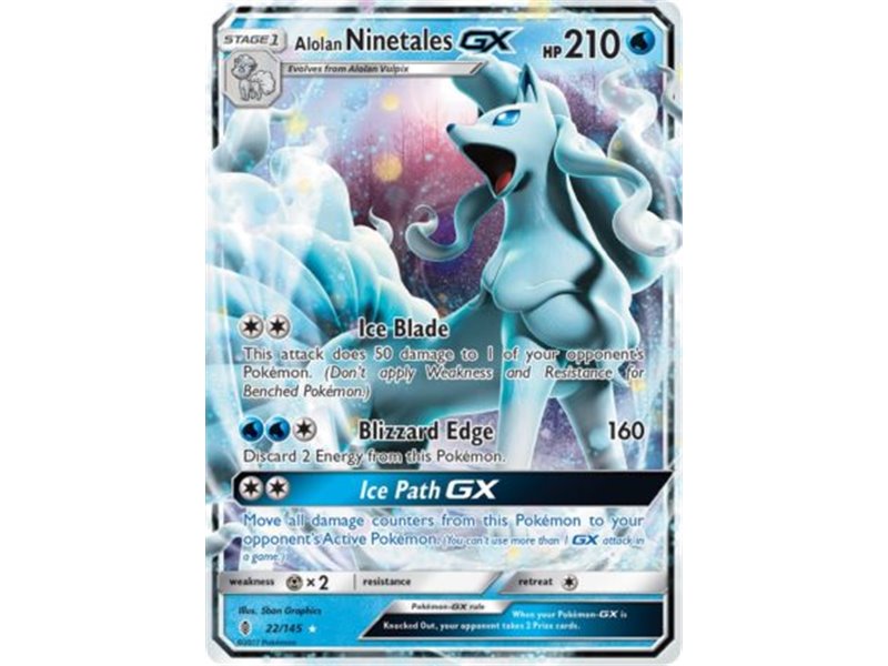 Alolan Ninetales GX (Ultra Rare)