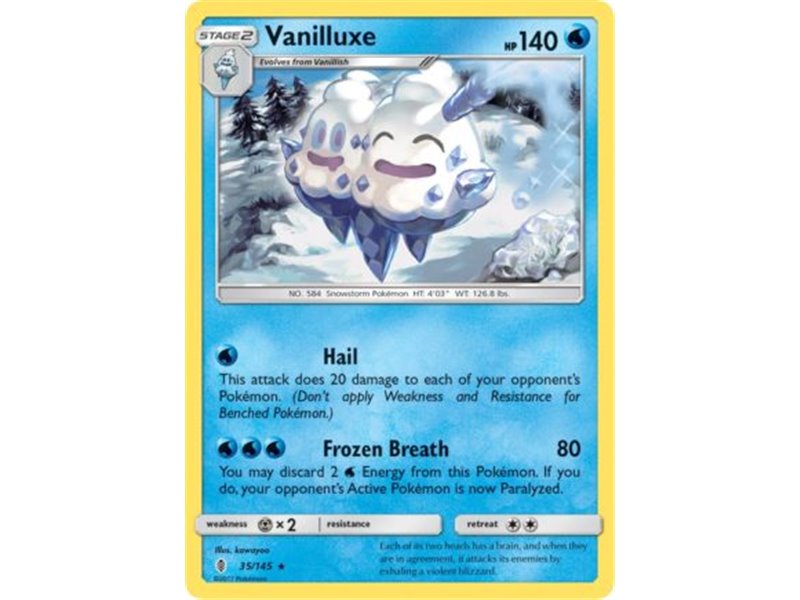Vanilluxe (Rare)
