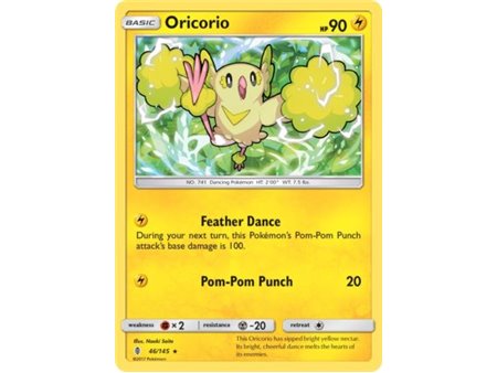 Oricorio (Rare)