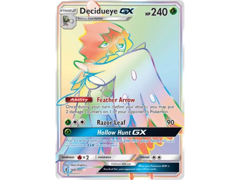 Decidueye GX (Secret Rainbow Rare)