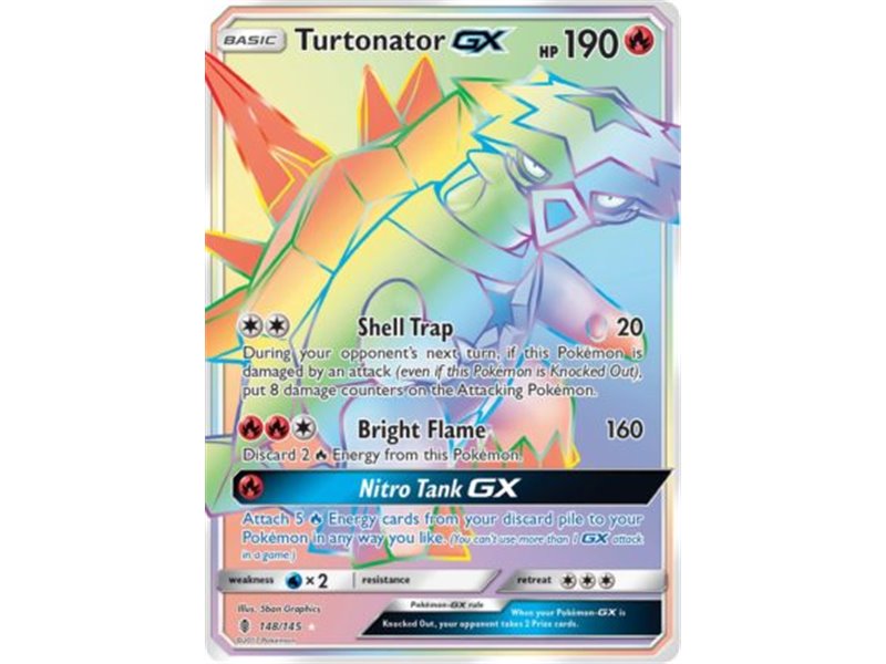 Turtonator GX (Secret Rainbow Rare)