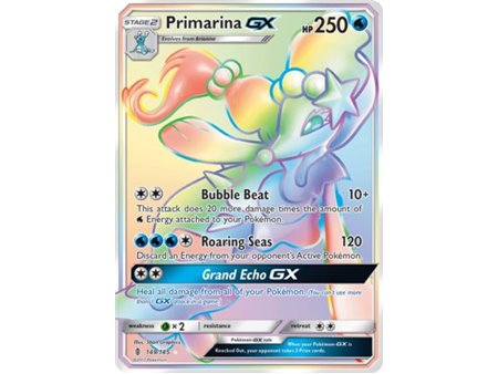 Primarina GX (Secret Rainbow Rare)