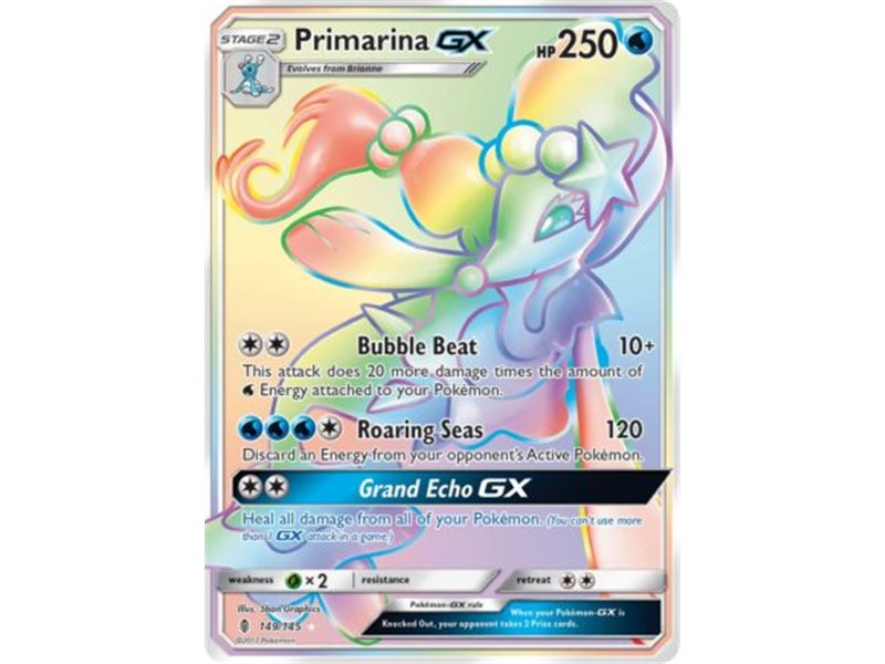 Primarina GX (Secret Rainbow Rare)