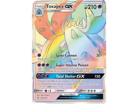 Toxapex GX (Secret Rainbow Rare)
