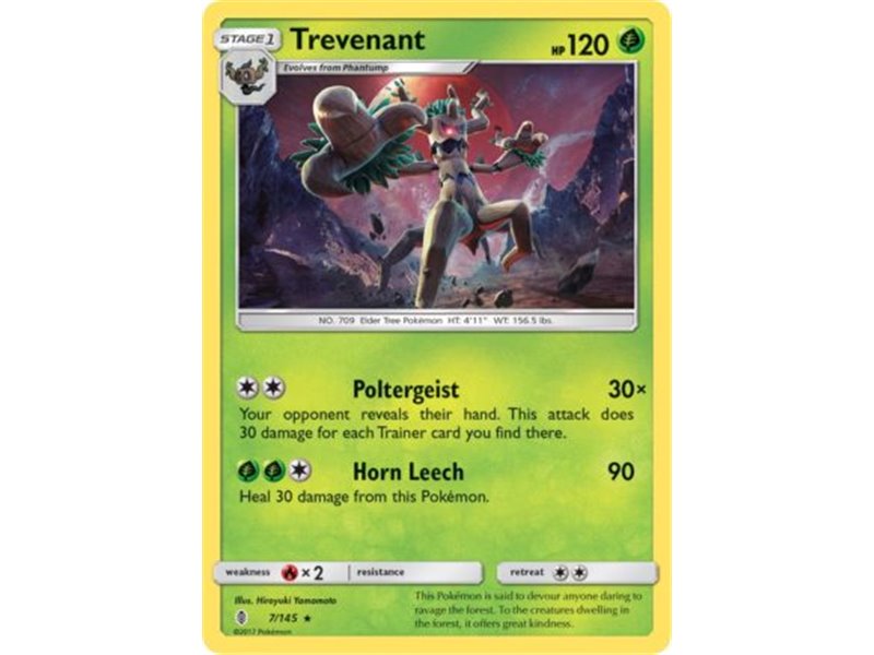 Trevenant (Rare/Reverse Holofoil) 