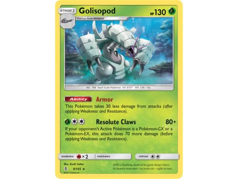 Golisopod (Rare/Reverse Holofoil) 