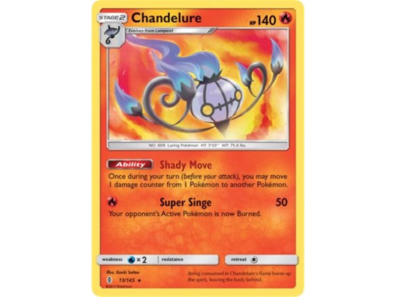 Chandelure (Rare/Reverse Holofoil) 