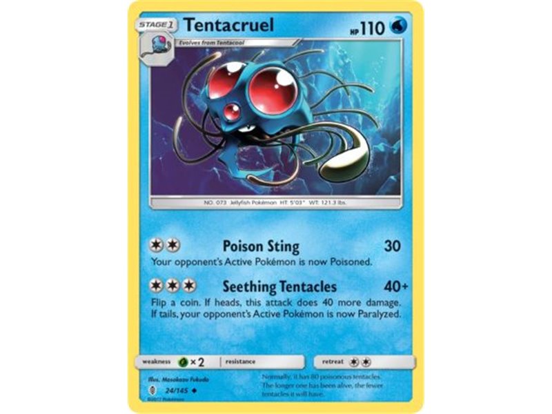 Tentacruel (Uncommon/Reverse Holofoil)