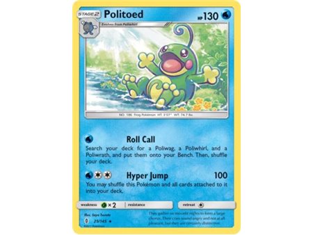 Politoed (Rare/Reverse Holofoil)