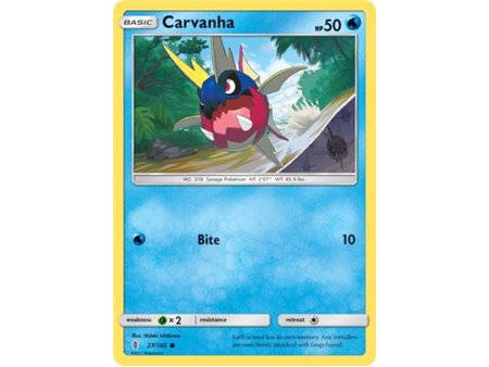 Carvanha (Common/Reverse Holofoil)