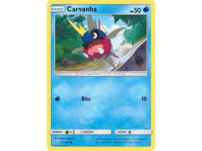 Carvanha (Common/Reverse Holofoil)