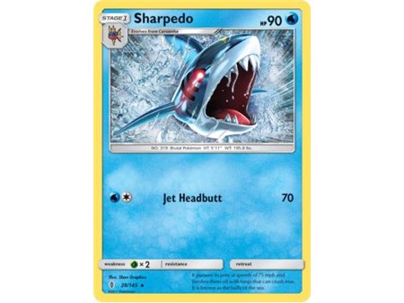 Sharpedo (Rare/Reverse Holofoil)