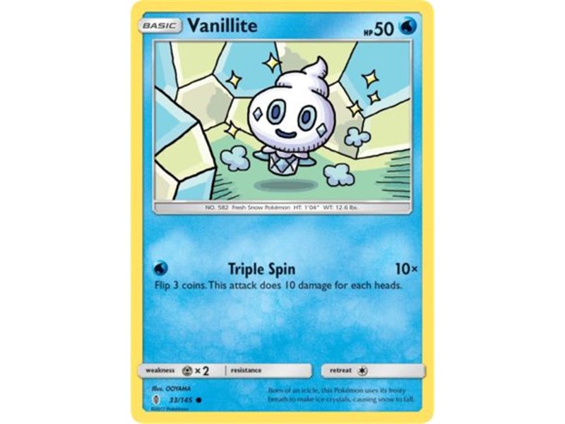 Vanillite (Common/Reverse Holofoil)
