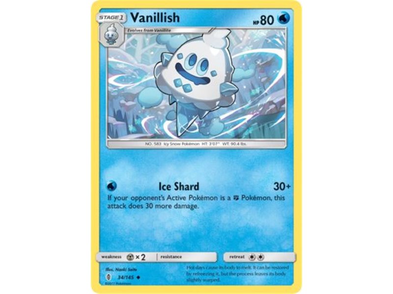 Vanillish (Uncommon/Reverse Holofoil)