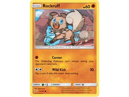 Rockruff (Common/Reverse Holofoil) 
