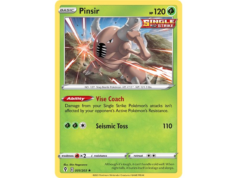Pinsir (Rare) 