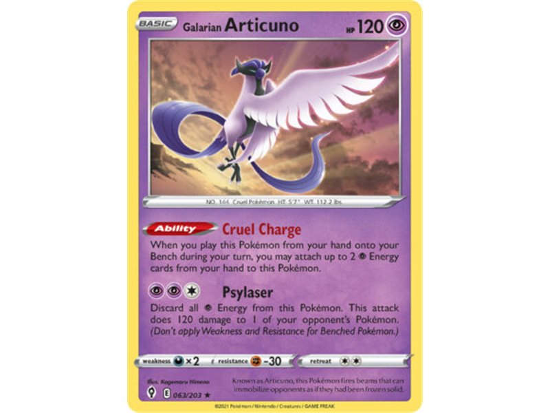 Galarian Articuno (Rare Holofoil)