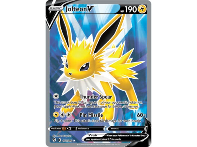 Jolteon V (Full Art)