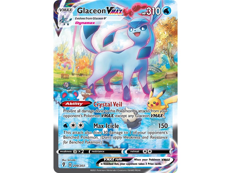 Glaceon VMAX (Alternate Art Secret Rare)