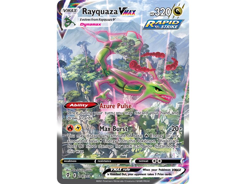 Rayquaza VMAX (Alternate Art Secret Rare)