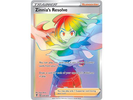 Zinnia's Resolve (Rainbow Secret Rare)