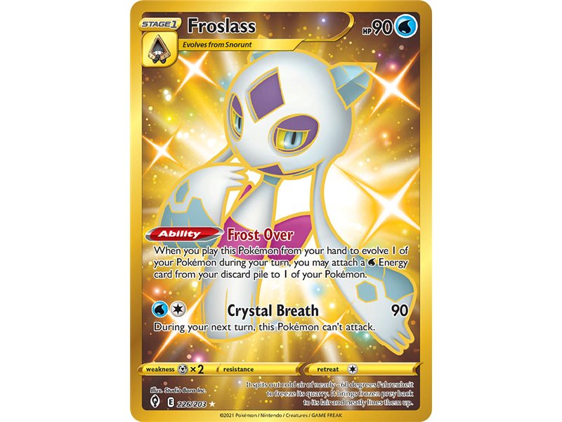 Froslass (Gold Secret Rare)