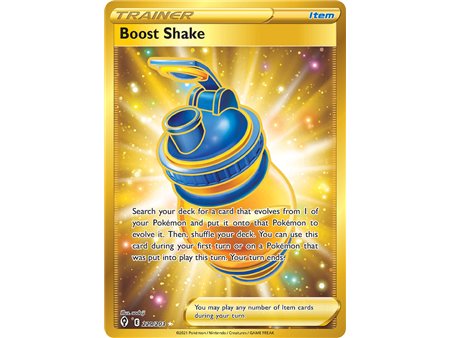 Boost Shake (Gold Secret Rare)