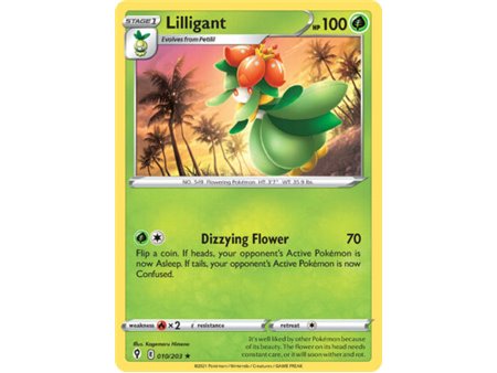 lilligant (Rare/Reverse Holofoil)